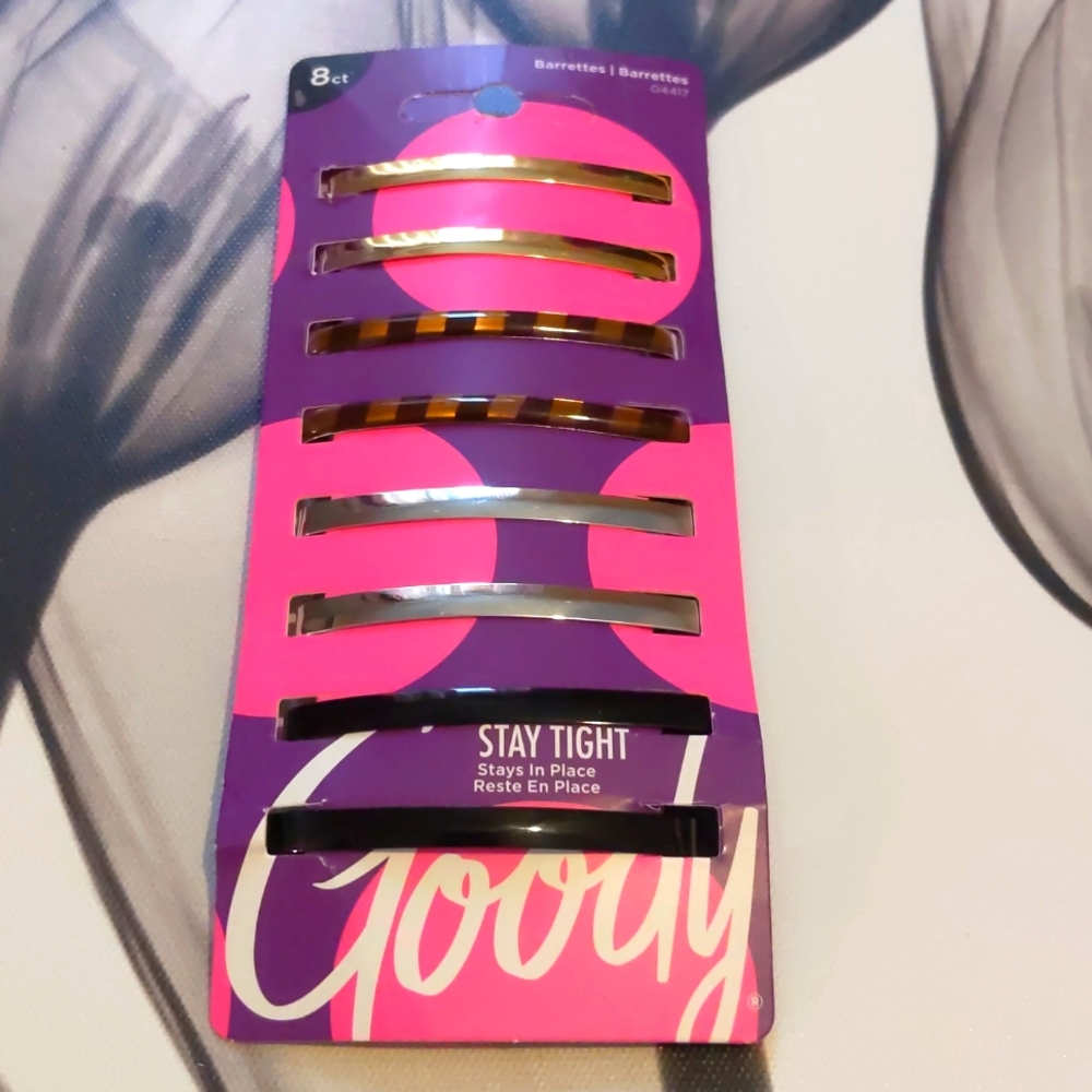 8 count Hair clips